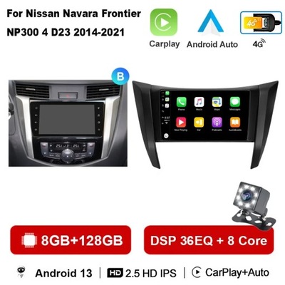 NAWIGATOR GPS PARA NISSAN NAVARA FRONTIER NP300 2015-2021 CARPLAY ANDROID  