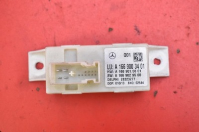 Блок керування модуль світла a1669003401 mercedes cla c117 13-16 фото №1