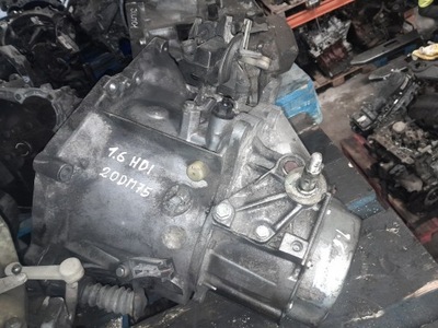 КОРОБКА ПЕРЕДАЧ PEUGEOT CITROEN 1.6 HDI 20DM75