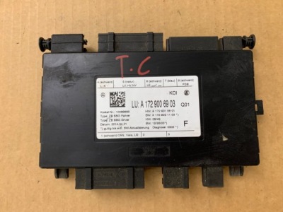 Модуль сиденье левый a1729006903 mercedes w207 w212 w218 w172 slk фото №1