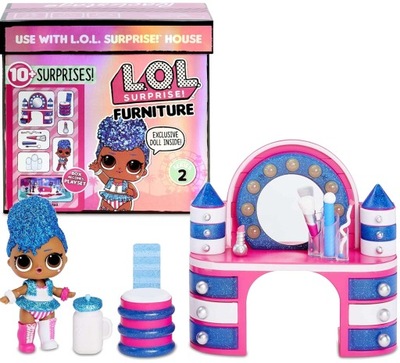 LOL Surprise Meble Garderoba mebelki + akcesoria