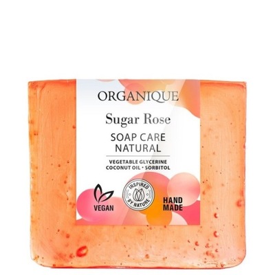 Organique Sugar Rose Mydło naturalnie pielęgnujące