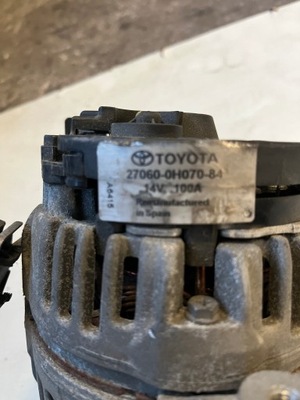 Alternator Toyota 27060-0h070-84