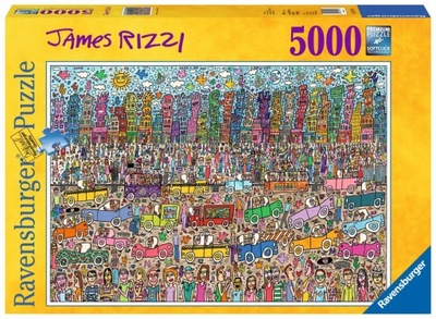 RAVENSBURGER PUZZLE JAMES RIZZI 5000 ELEM. 174270