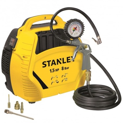 КОМПРЕСОР BEZOLEJOWY BEZZBIORNIKOWY 1.5HP 8BAR STANLEY 8215190STN595