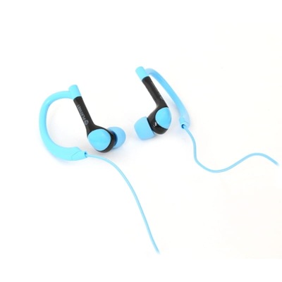 Słuchawki douszne z mikrofonem PLATINET PM1072 sportowe niebieskie