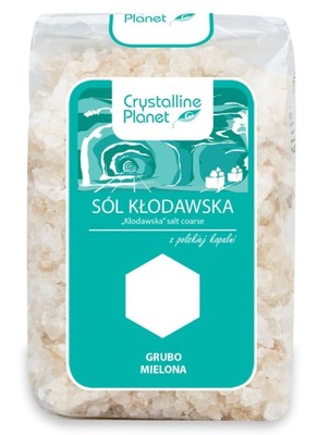 Sól Kłodawska grubo mielona 600g Najwyższa jakość