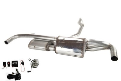 Гаситель спортивный нержавеющий alfa romeo stelvio 2.0t фото №1