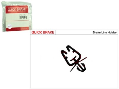 Element трубка тормозной хомут трубка крепление quick brake фото №1