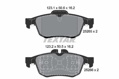 КОЛОДКИ ТОРМОЗНЫЕ RENAULT ЗАД LATITUDE 11- 2526501