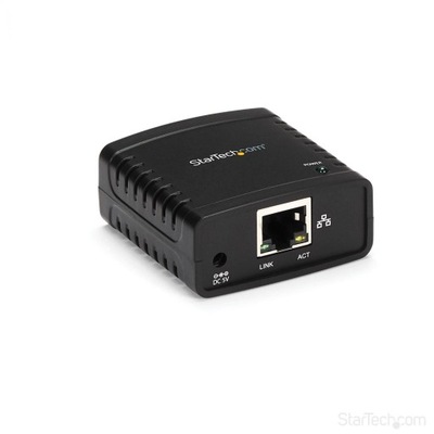 STARTECH 10/100 MBPS ETHERNET TO USB 2.0 NETWORK LPR USB PRINT SERVER