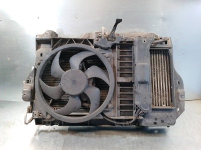 Pas перед, радіатор, вентилятор peugeot 407 9655530780 2.0 hdi фото №1