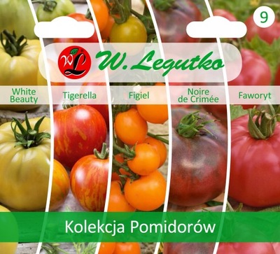 Kolekcja Pomidorów wysokich Pomidor 5 odmian