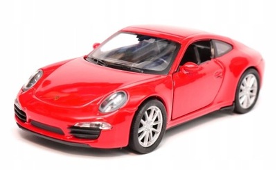 Porsche 911 991 Carrera S 1:34 WELLY czerwone