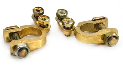 Клеммы mosiężne kpl 2 szt. 600a фото №1