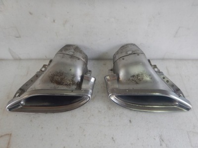 Mercedes gls правый  левая наконечник выхлоп фото №1