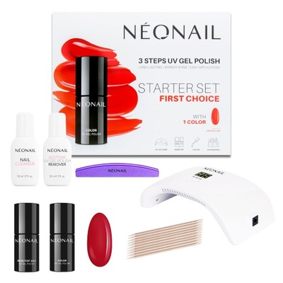 NEONAIL Zestaw Starter Set FIRST CHOICE do manicure