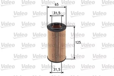 VALEO 586552 ФІЛЬТР OLEJU-ВКЛАДКА