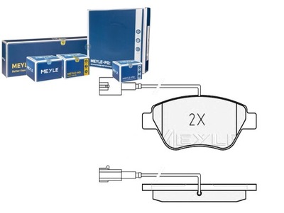 MEYLE КОМПЛЕКТ КОЛОДОК ШАЛЬМІВНИХ 13046038632 ADL1