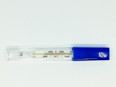 Szklany termometr lekarski bezrtęciowy MesMed MM-110