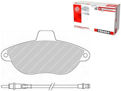 Гальмівні колодки гальмівні scania 2 citroen evasion jumpy fi фото №1