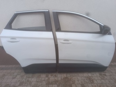 Opel grandland x дверь правый перед do установка белый перламутр kwe фото №1