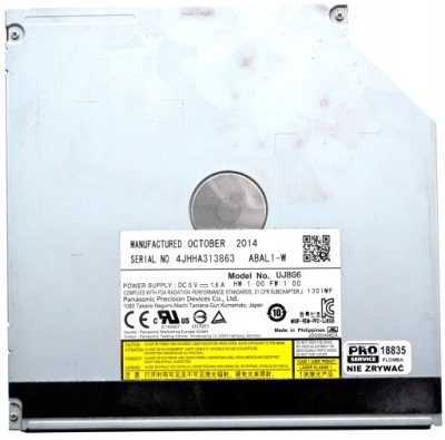 Napęd Optyczny Panasonic