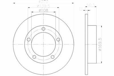 DISQUES DE FREIN 2 PIÈCES LADA AVANT NADESCHDA NIVA 80 - milautoparts-fr.ukrlive.com