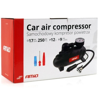 SPRĘŻARKA SAMOCHODOWA POMPKA mini mocny DO KÓŁ 12V