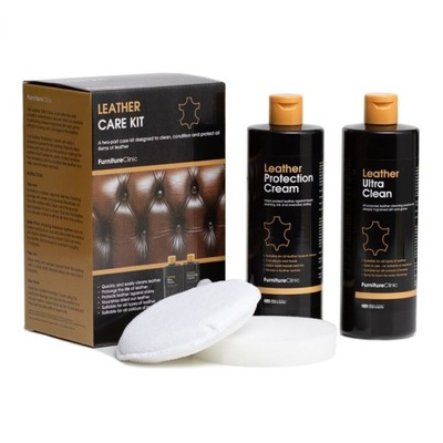 Furniture Clinic Ultimate Leather Care Kit Zestaw