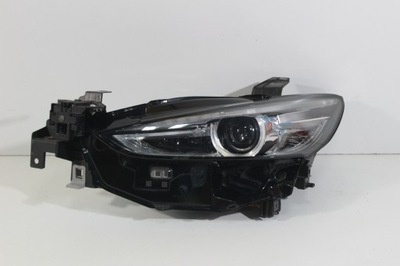 Лампа левая перед mazda 6 vi gj lift full led cała bdb oem grf5-51040 фото №1