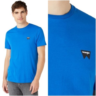 WRANGLER SS TEE MĘSKI T-SHIRT KOSZULKA LOGO M