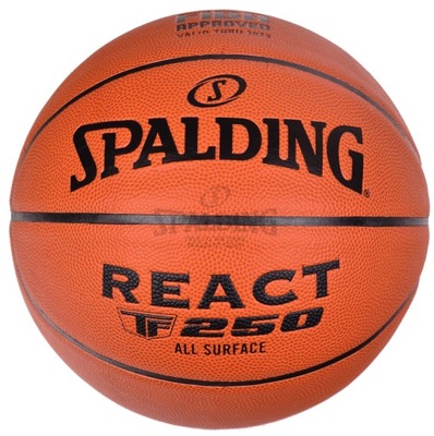 SPALDING TF250 6 FIBA PIŁKA DO KOSZYKÓWKI SKÓRA