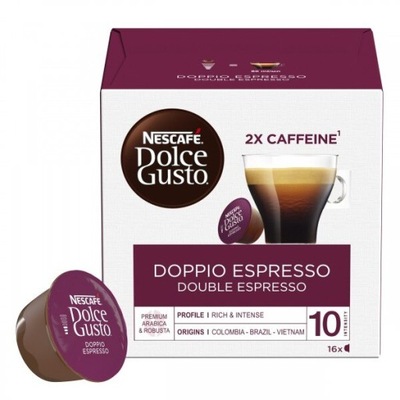 Nescafe Dolce Gusto kapsułki Doppio Espresso 80 ml