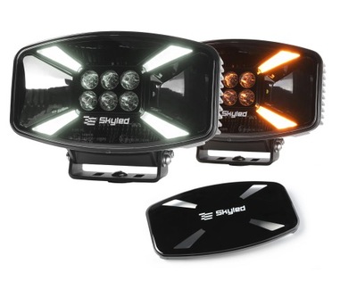 Фара дальнє світло skyled stella flash 140w full led + кришка лампи фото №1