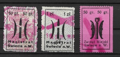 Zarzad miejski, Swiece, 1930