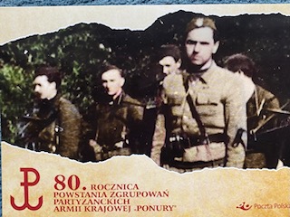 Folder 80 rocznica powstani zgrupowań partyzanckich AK Ponury