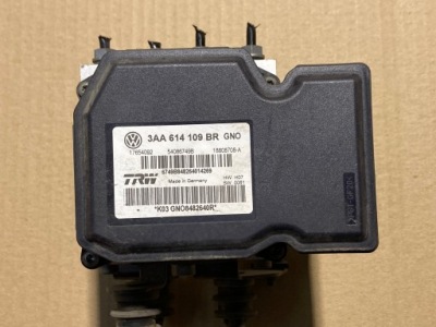 Блок управления abs vw passat b7 3aa614109br фото №1