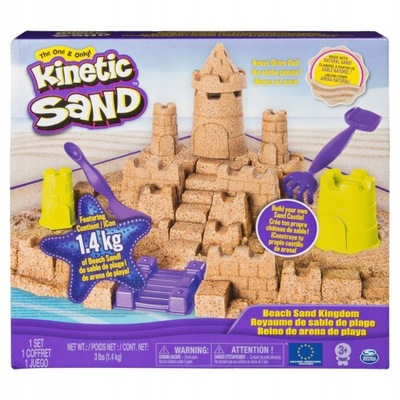 Piasek kinetyczny Kinetic Sand Zamek na Plaży