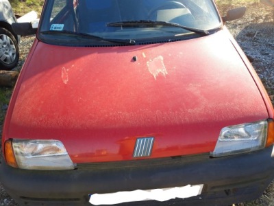 Fiat cinquecento капот кришка двигуна фото №1