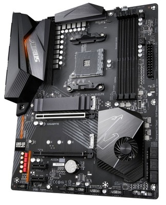 Płyta główna ATX Gigabyte X570 Aorus Elite Socket AM4 DDR4 BRAKI