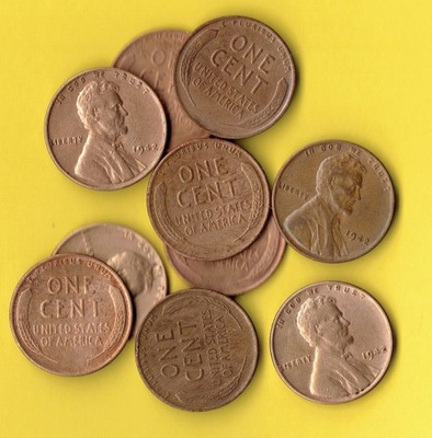 USA 1 Cent 1942 r.