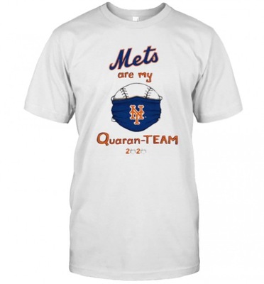 KOSZULKA New York Mets Are My Quaran Team 2021 Unisex cotton T shirt