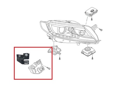 VW PASSAT B7 2010-2014 ПЛАСТИК ПРАВОЕ 3AA805300