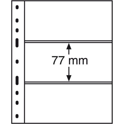 Optima 3C - karta na banknoty przeźr- LEUCHTTURM