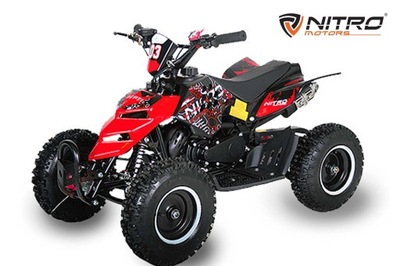 Repti 50 cc spalinowy quad dla dziecka czerwony