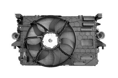 Комплект радиатор вентилятор vw t5 transporter 2,0 фото №1