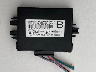 Модуль блок управления toyota verso s 89780-52110 фото №1