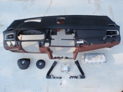 Bmw 5 f07 gt коричневый приборная панель приборная панель консоль подушки безопасности фото №1