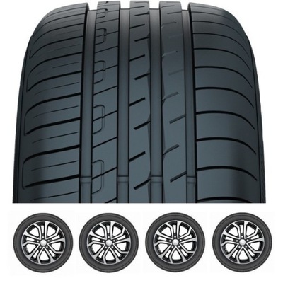 4 PIEZAS NEUMÁTICOS DE VERANO 225/55R17 GOODYEAR EFFICIENTGRIP  